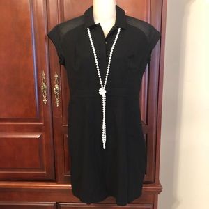 4P Ann Taylor gorgeous black dress